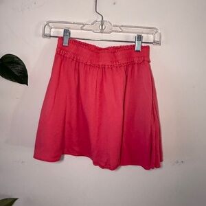Kate Spade Kids Cotton Blend Pink Skirt with Pockets